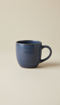 Charcoal Blue matte finish cup